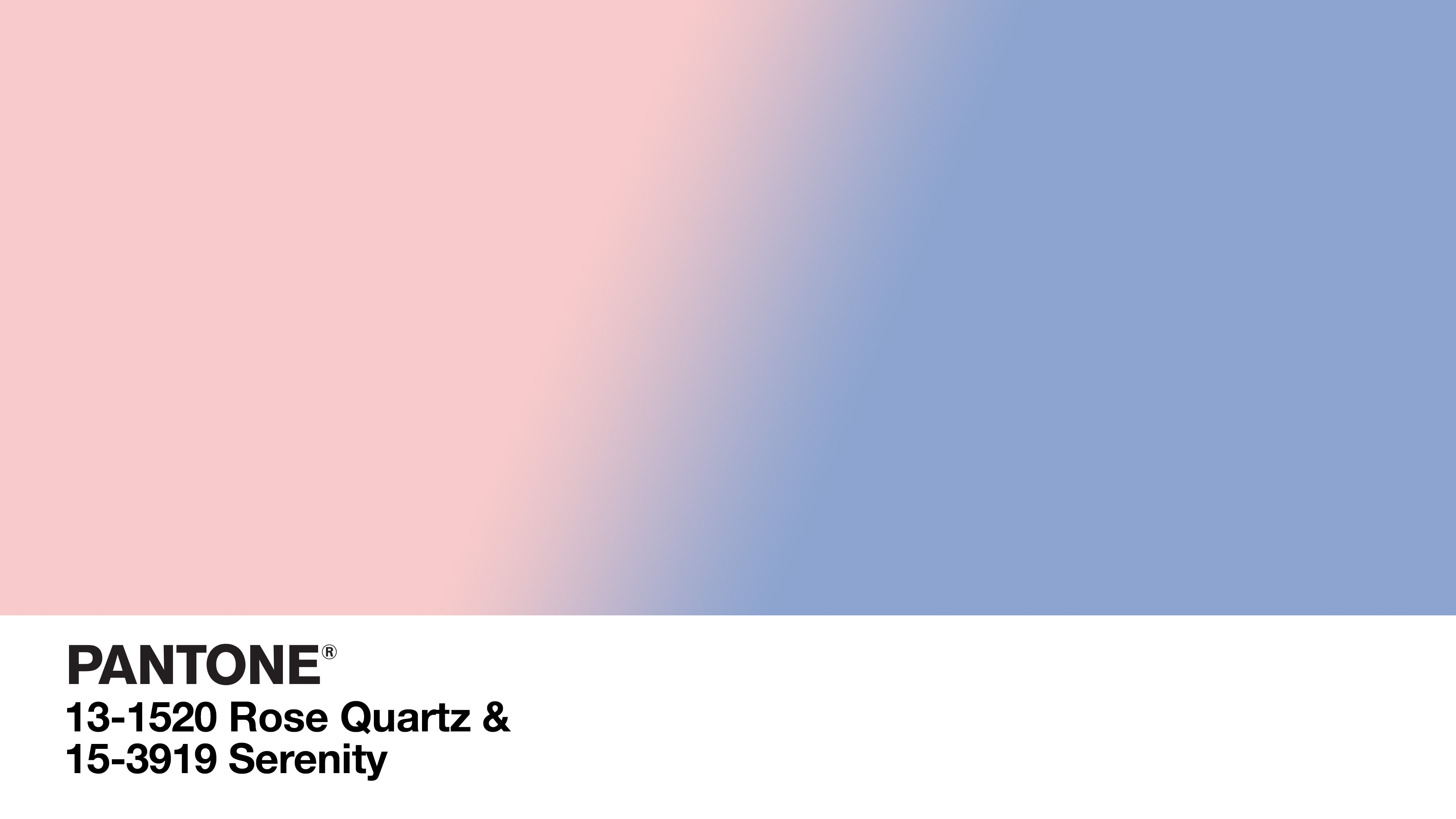 Rose quartz i serenity - najmodniejsze kolory roku 2016.